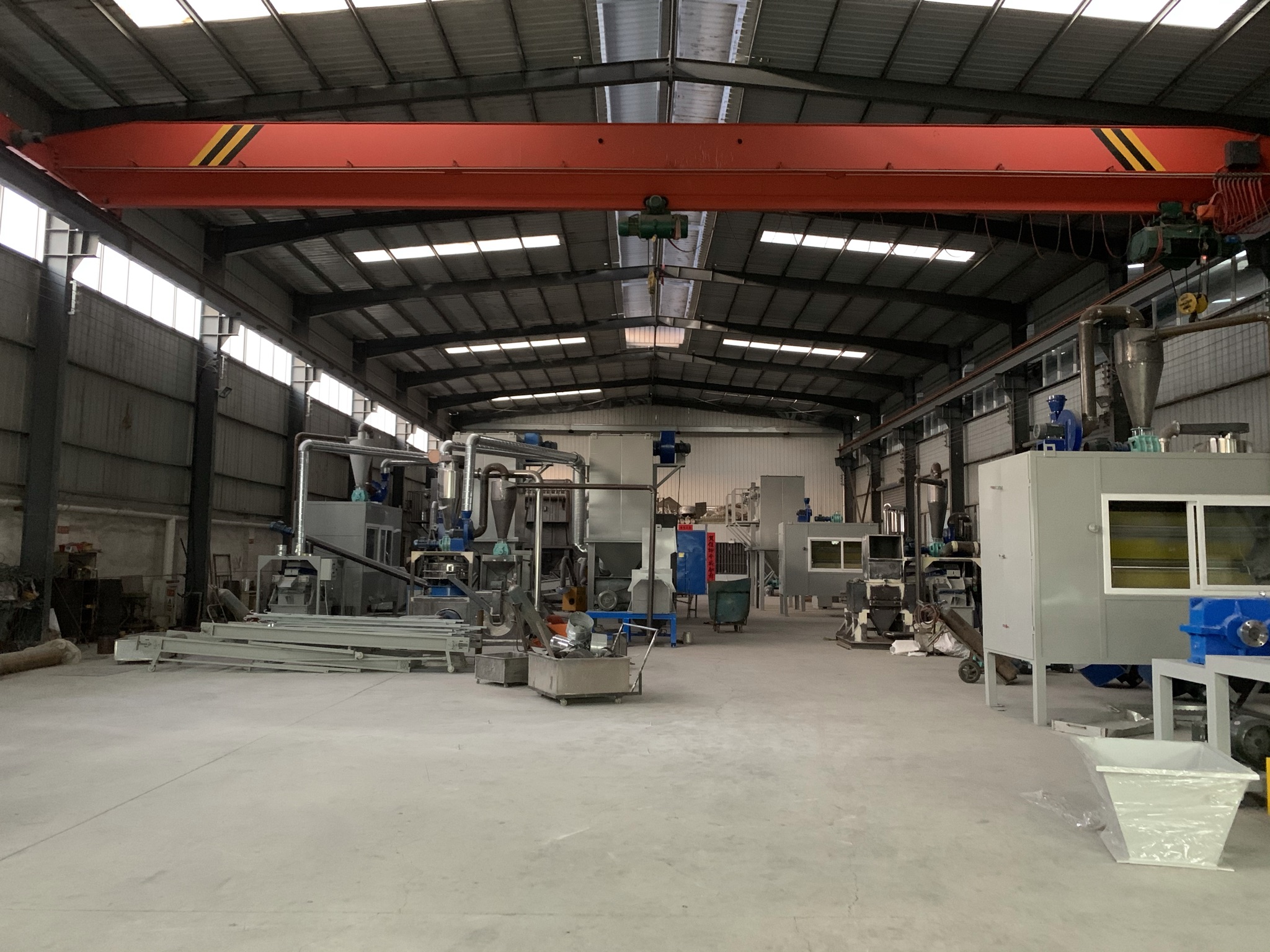 Recycling residues